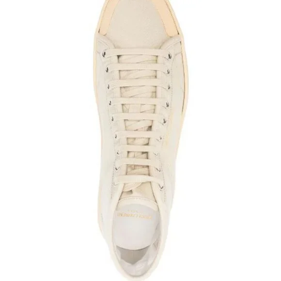 Saint Laurent Women Court Classic sneakers Cream Size 7,5 - Picture 4 of 4